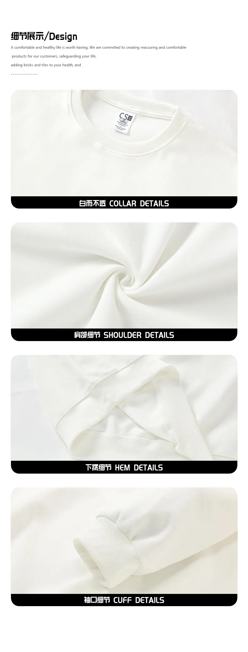 Men's Hooded Sweatshirt Fleece Lined Thickened Pullover Yu Wenle Style Loose Fit Trendy All-Match Top for Casual Wear showcase 8