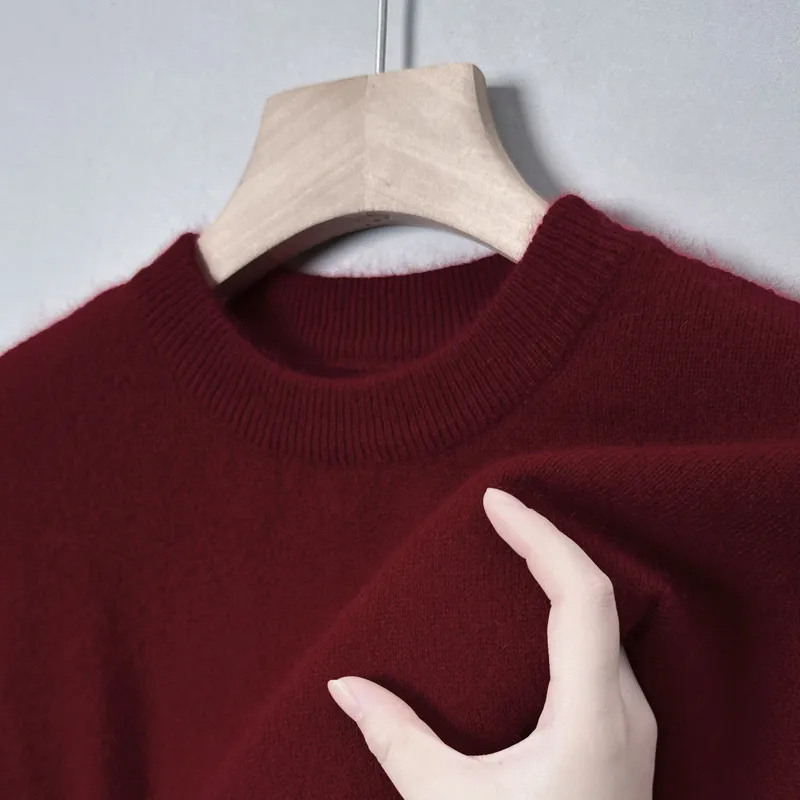 Crewneck - Wine Red