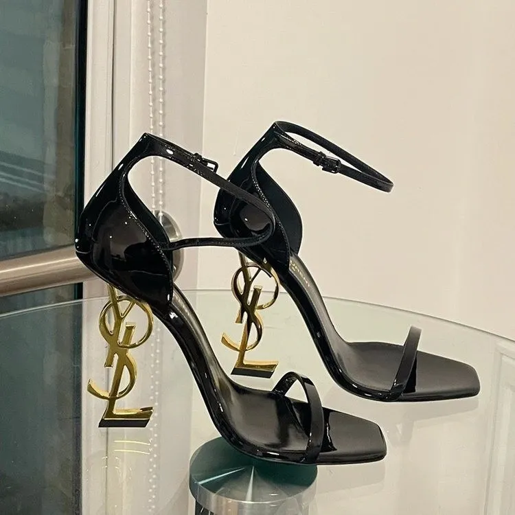 Women's High Heel Sandals Buckle Ankle Strap Stiletto Heels Fashion Party Dress Shoes Comfortable Evening Wear for Ladies thumbnail 1
