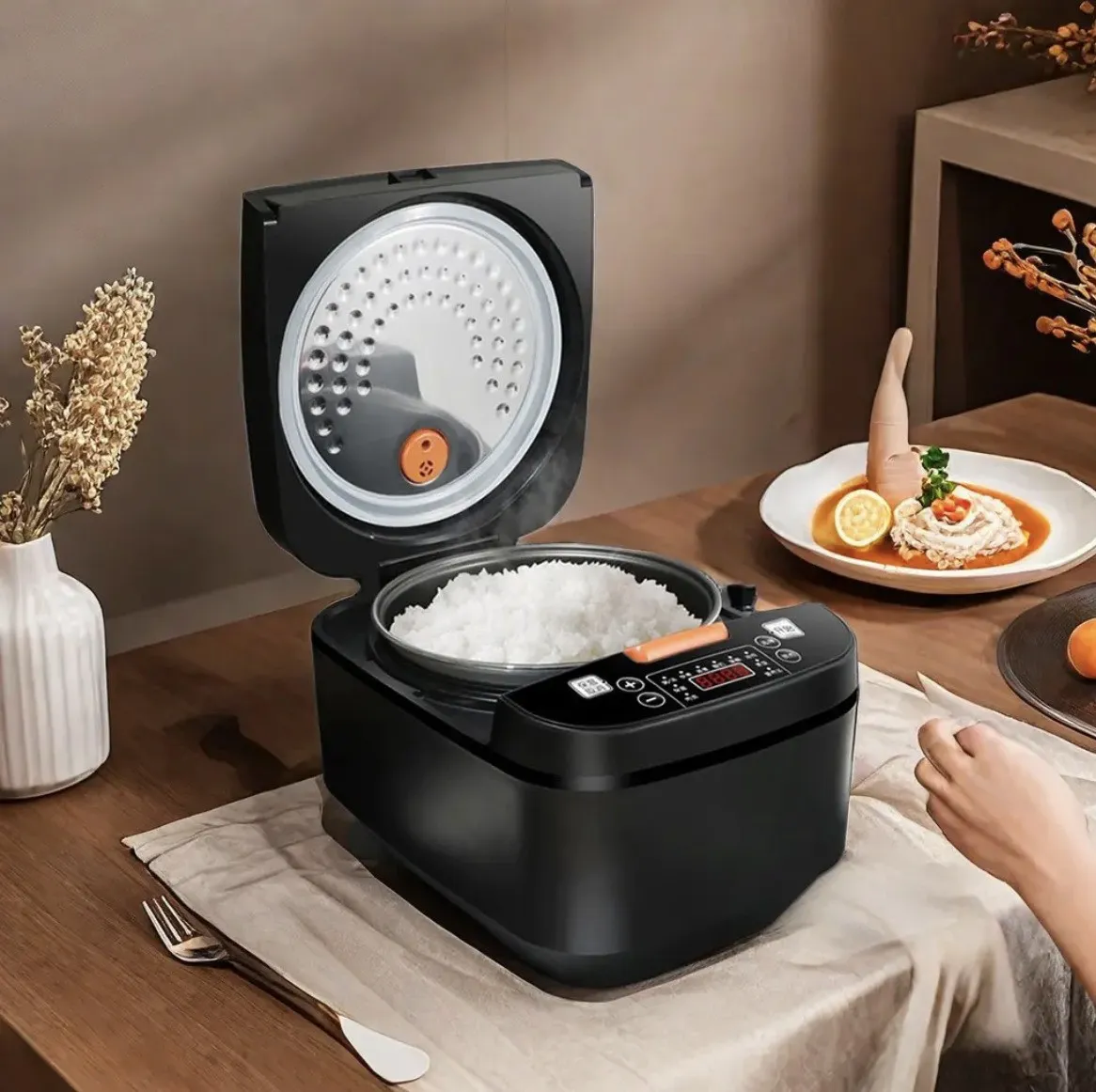 5L Smart Rice Cooker for Southeast Asia & Africa - Multi-Functional Household Electric Rice Cooker for Cooking Rice, Porridge, Soup