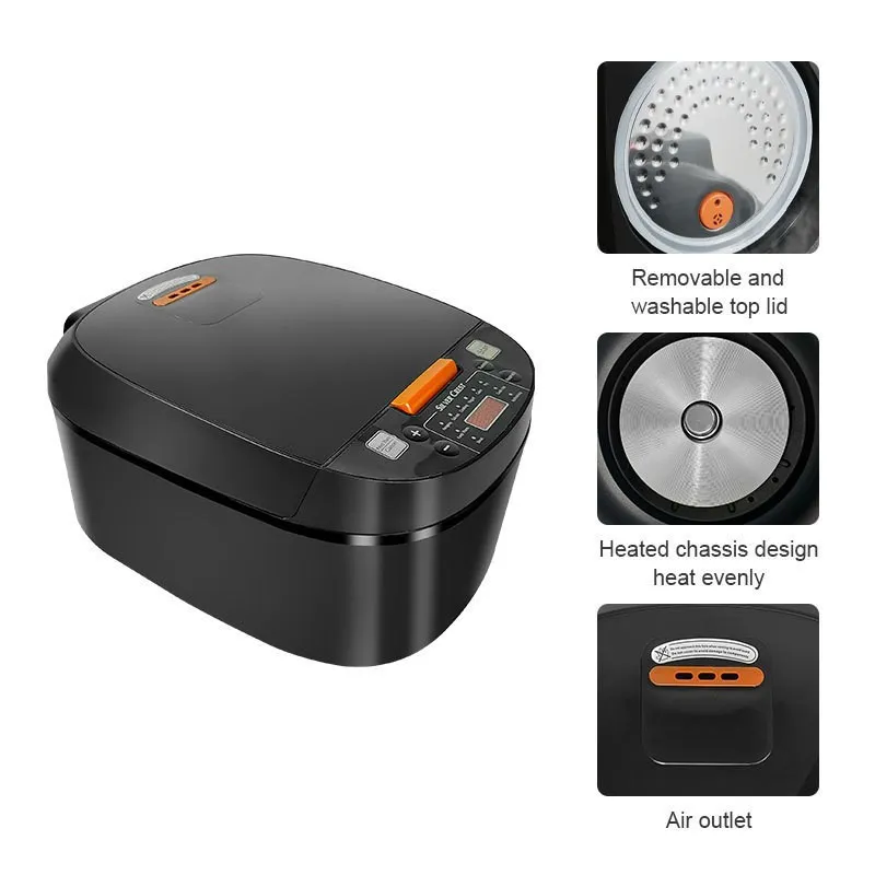5L Smart Rice Cooker for Southeast Asia & Africa - Multi-Functional Household Electric Rice Cooker for Cooking Rice, Porridge, Soup thumbnail 3