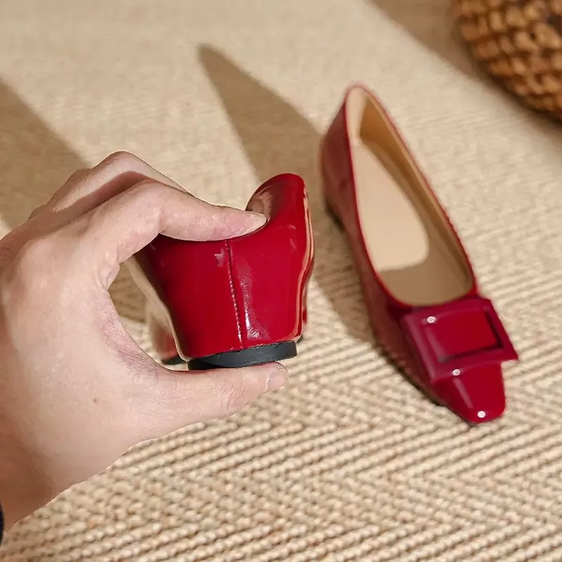 Red - Flat Bottom