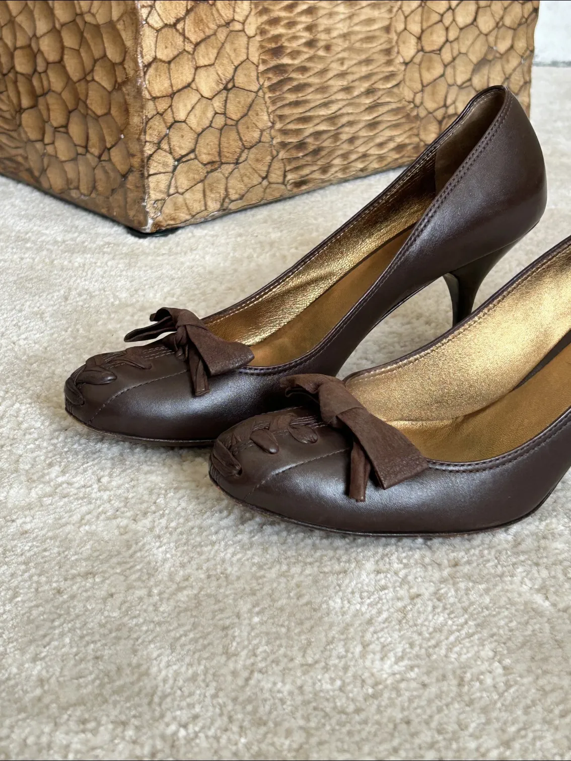 Women's High Heels Stiletto Pumps with Bow - Elegant Retro French Style Shoes for Parties, Weddings, and Special Occasions - 2025 New Collection showcase 6