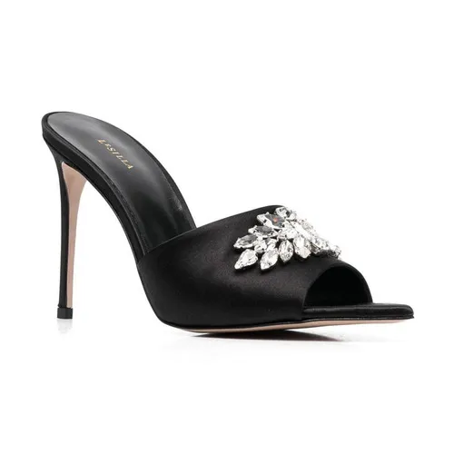 Women's Summer High Heel Mules Sandals - European American Style Pointed Toe Sexy Fashion Outdoor Slip-Ons for Ladies showcase 8