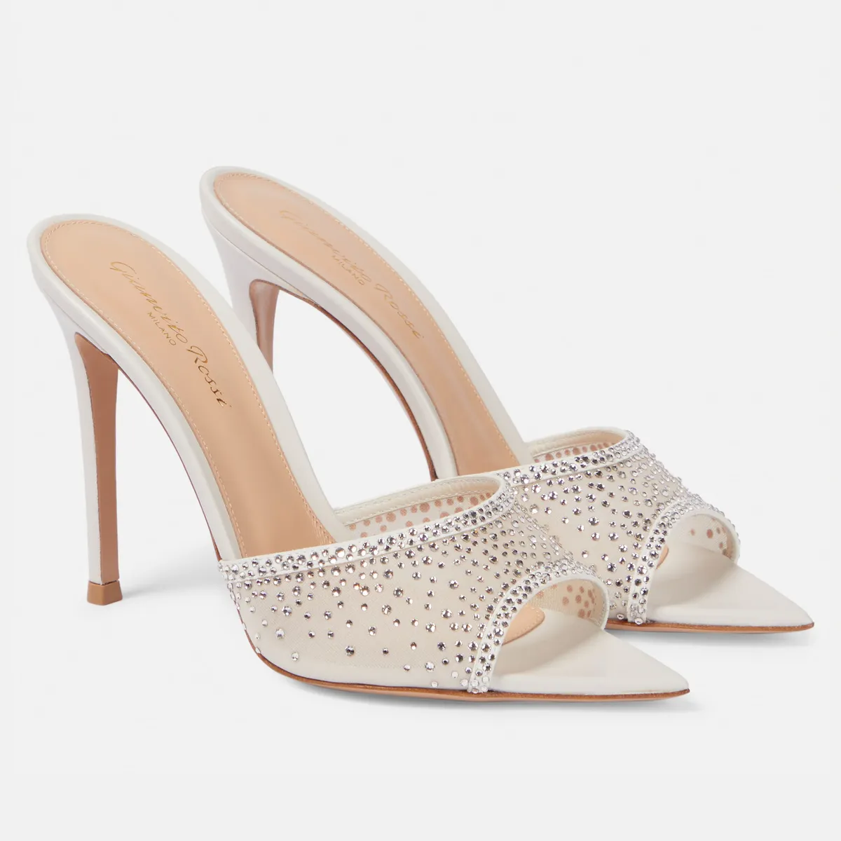 Women's Summer High Heel Mules Sandals - European American Style Pointed Toe Sexy Fashion Outdoor Slip-Ons for Ladies showcase 20