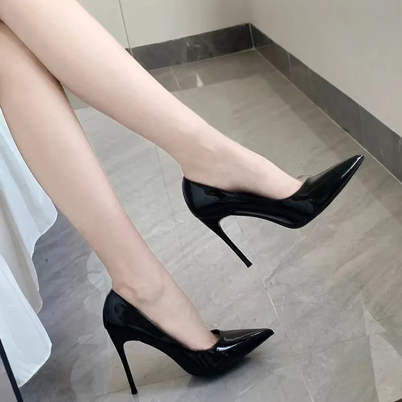 Women's High Heels - Pointed Toe Stiletto Pumps - Nude Color, Comfortable, Professional, Versatile - Spring 2024 Fashion thumbnail 3