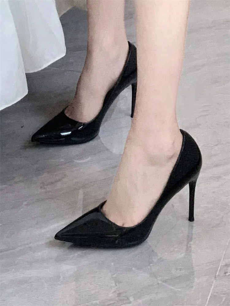Women's High Heels - Pointed Toe Stiletto Pumps - Nude Color, Comfortable, Professional, Versatile - Spring 2024 Fashion showcase 5