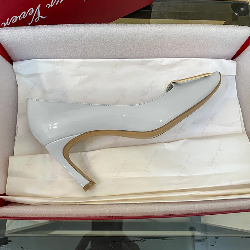 Blue Gray - Horseshoe Heel