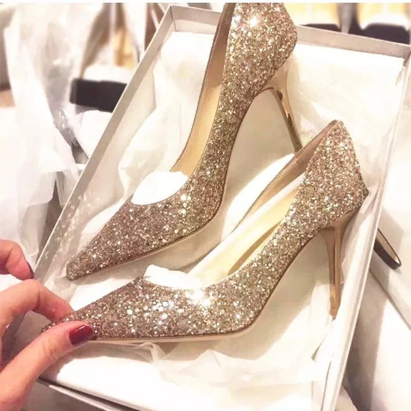 Women's High Heels Sexy Stiletto Pointed Toe Nightclub Shoes Bed Flirting Passion Plus Size Heels Fashion Party Prom Evening Wear thumbnail 2