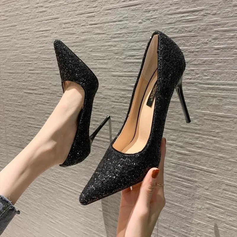 Women's High Heels Sexy Stiletto Pointed Toe Nightclub Shoes Bed Flirting Passion Plus Size Heels Fashion Party Prom Evening Wear thumbnail 3