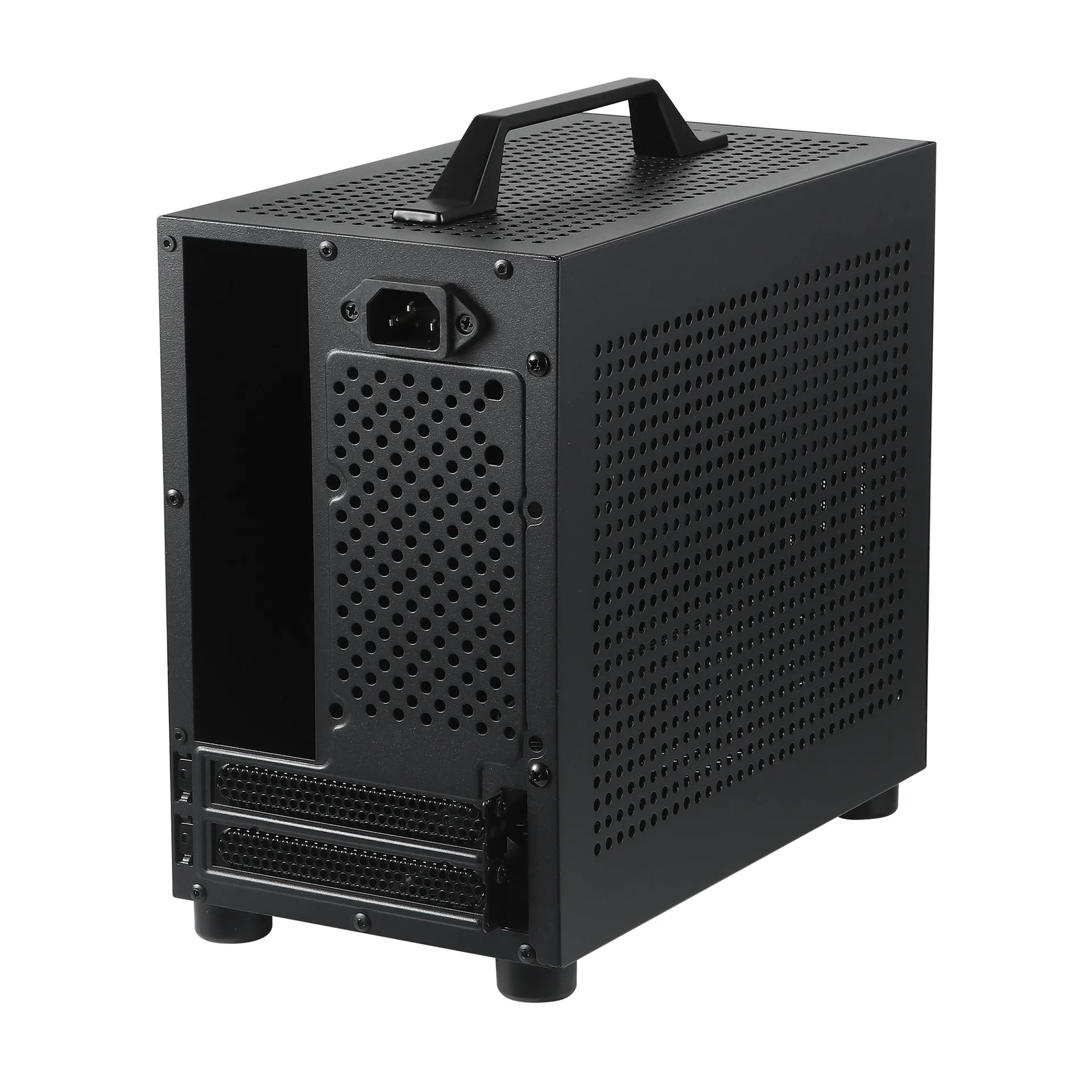 SKTC A17 SGCC Mini ITX PC Case, Small Form Factor Chassis, Supports SFX Power Supply, 21cm Graphics Card for Desktop Computer thumbnail 3