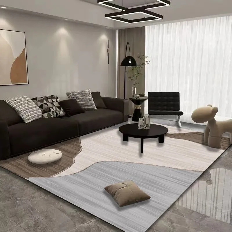 Large Area Living Room Carpet Cuttable Sofa Coffee Table Blanket High-End Full-Cover Study Bedroom Entrance Door Mat Rug showcase 11