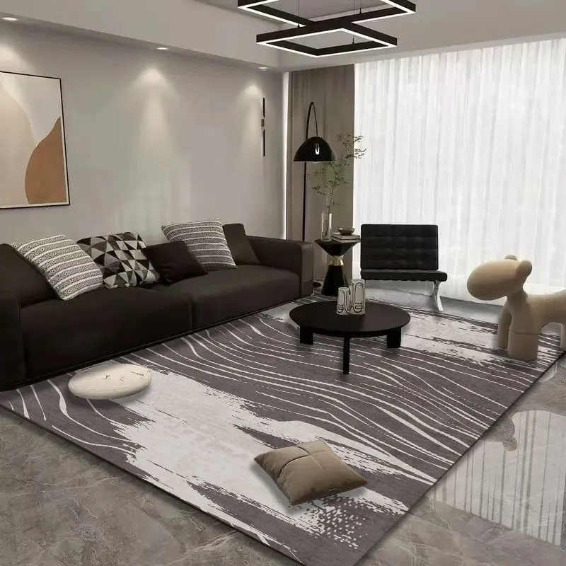 Large Area Living Room Carpet Cuttable Sofa Coffee Table Blanket High-End Full-Cover Study Bedroom Entrance Door Mat Rug showcase 9