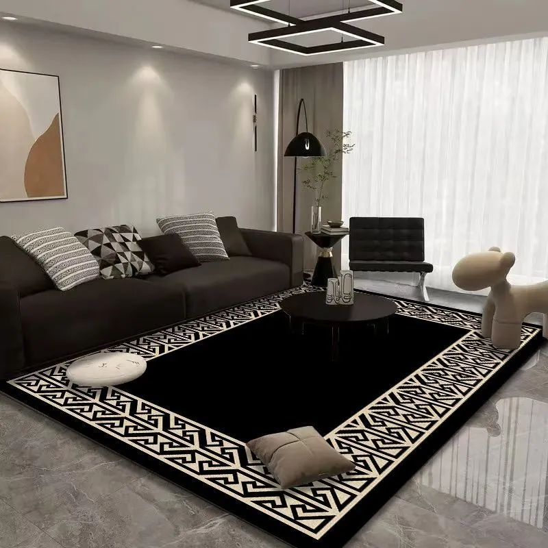 Large Area Living Room Carpet Cuttable Sofa Coffee Table Blanket High-End Full-Cover Study Bedroom Entrance Door Mat Rug showcase 13