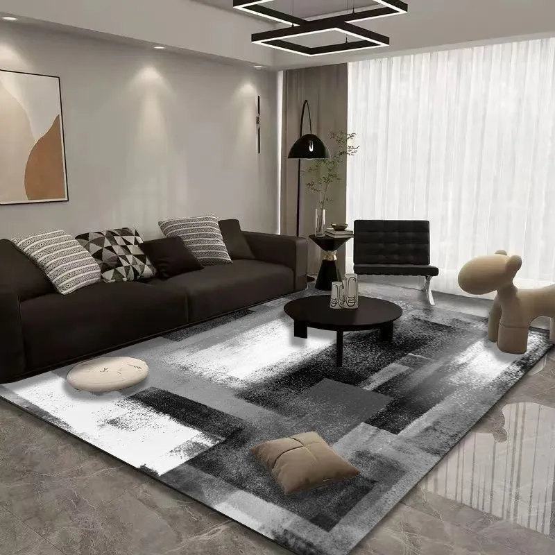 Large Area Living Room Carpet Cuttable Sofa Coffee Table Blanket High-End Full-Cover Study Bedroom Entrance Door Mat Rug thumbnail 10
