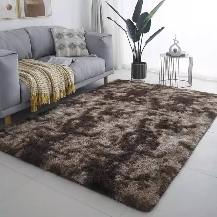 Nordic Style Plush Carpet for Bedroom Living Room - Full Coverage Floor Mat, Bedside Rug, Coffee Table Blanket - Soft, Comfortable, Internet-Famous Design thumbnail 8