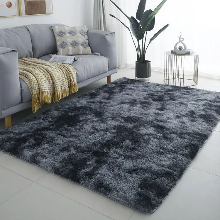 Nordic Style Plush Carpet for Bedroom Living Room - Full Coverage Floor Mat, Bedside Rug, Coffee Table Blanket - Soft, Comfortable, Internet-Famous Design thumbnail 9