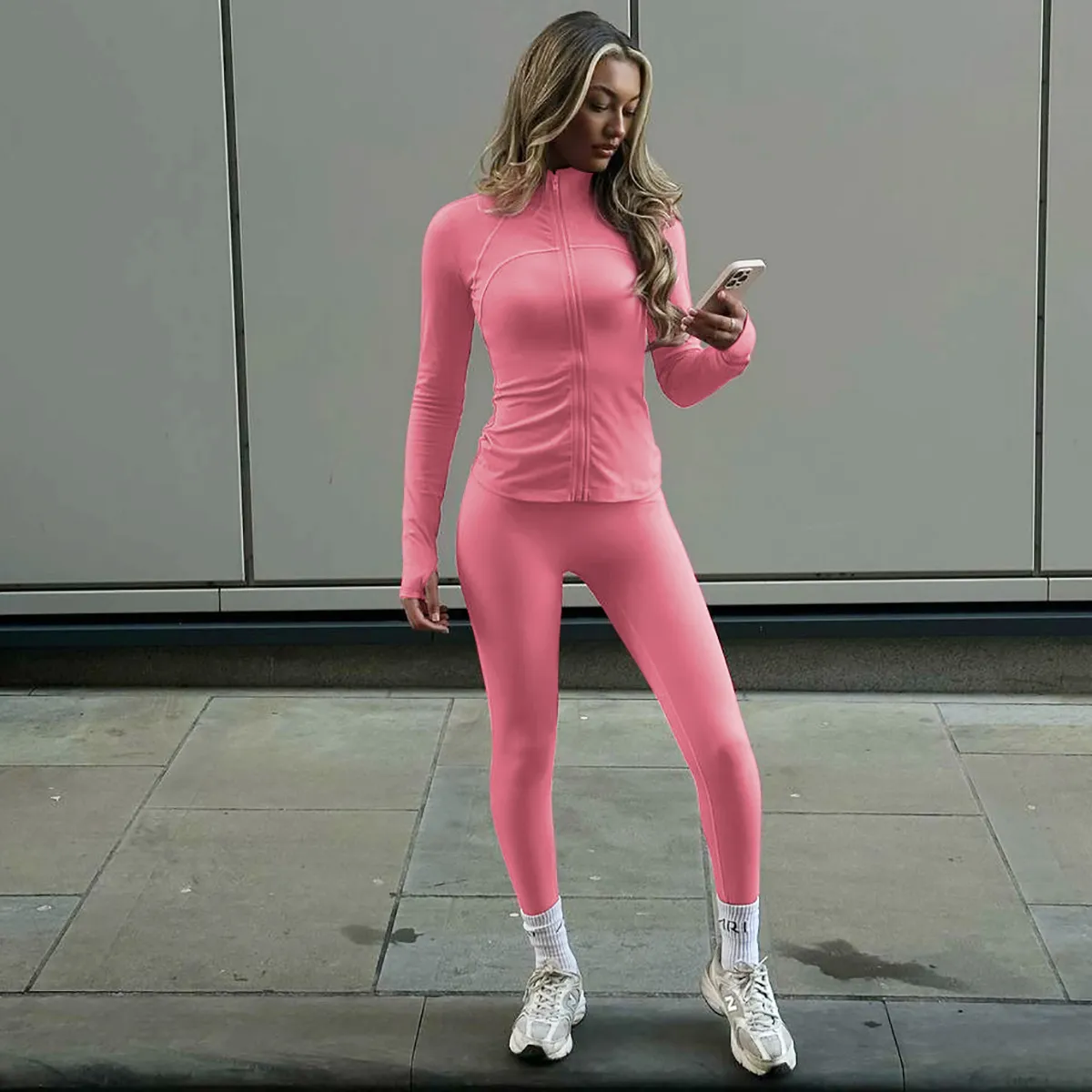 Women's Autumn Winter Fashion Cardigan Suit: High Collar Long Sleeve Top & Casual Versatile Pants Set - European & US Style showcase 18