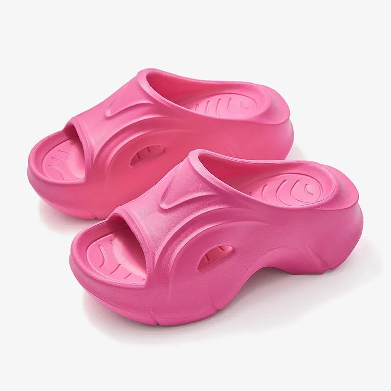Women's Thick Sole Summer Sandals EVA Platform Height Increasing Anti-Slip Fashionable Home Slippers Student Style Soft Sole Beach Shoes thumbnail 8