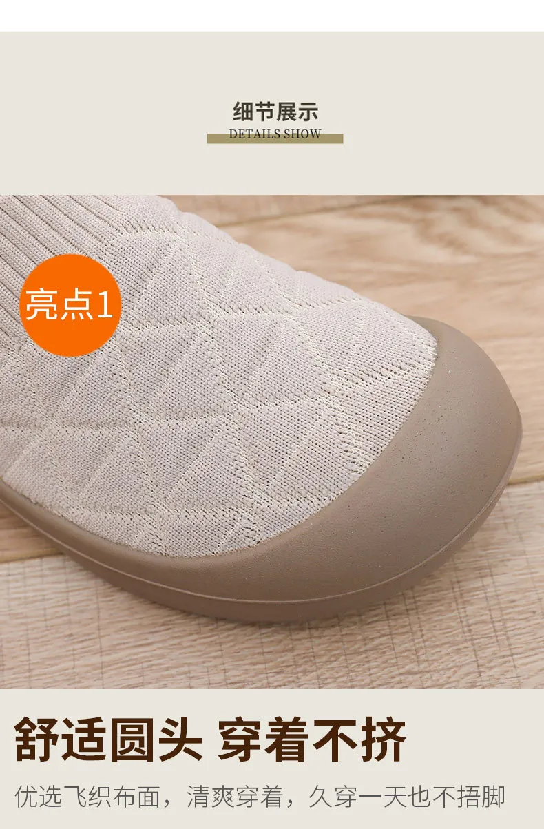 Women's Soft Sole Slip-On Shoes - Comfortable Lightweight Plaid Loafers for Moms, Non-Slip Work Shoes, Spring & Autumn Fashion showcase 9