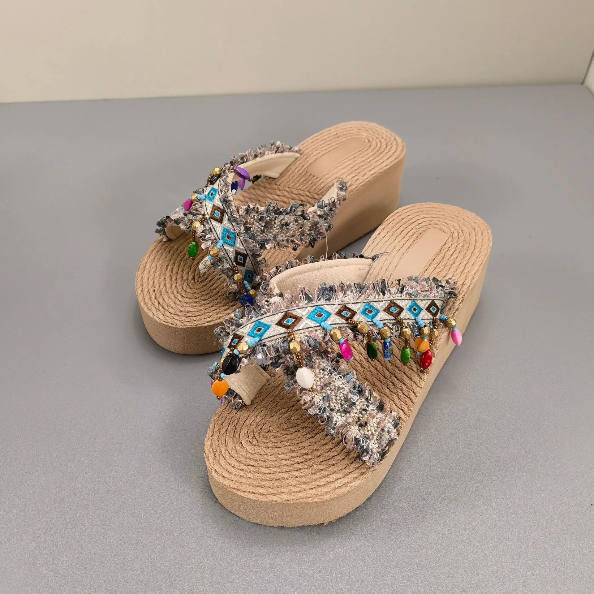 Heels Hemp Rope - Ethnic Basic