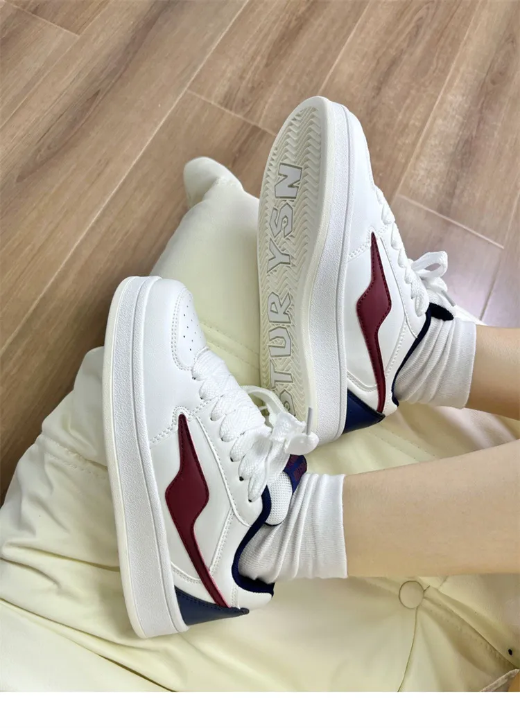 Women's Thick Sole Sneakers Trendy Fashion 2025 Spring Autumn New Arrival Sports Casual Shoes All-Match Bread Shoes Niche Design showcase 20