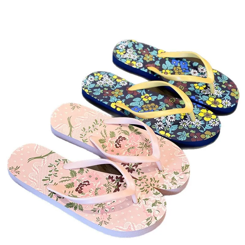 Women's Summer Flip Flops - Fashionable Flat Sandals for Beach, Outdoor, and Casual Wear - Comfortable and Stylish Slides thumbnail 5