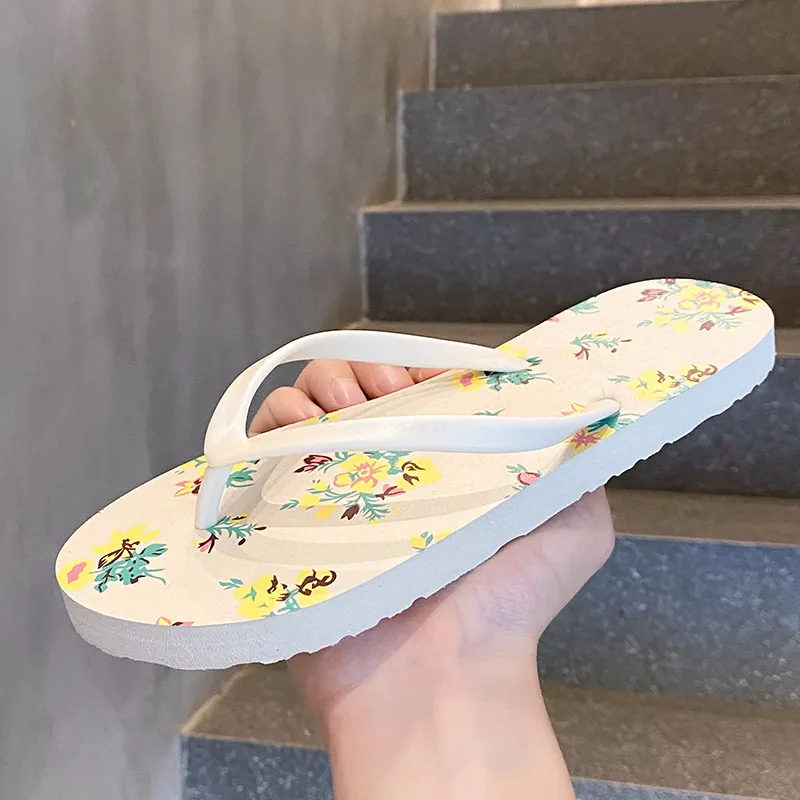 Women's Summer Flip Flops - Fashionable Flat Sandals for Beach, Outdoor, and Casual Wear - Comfortable and Stylish Slides thumbnail 10
