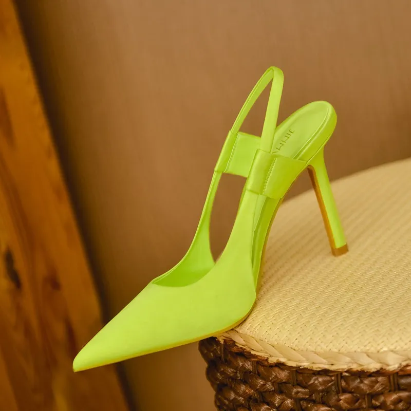 Women's High Heels Stiletto Sandals - Sexy Pointed Toe Hollow Out Elegant Party Shoes - Summer Fashion for Ladies showcase 9