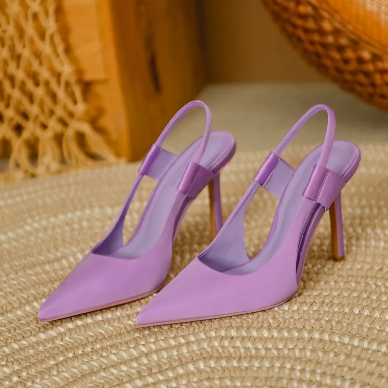 Women's High Heels Stiletto Sandals - Sexy Pointed Toe Hollow Out Elegant Party Shoes - Summer Fashion for Ladies thumbnail 10