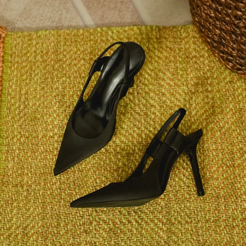 Women's High Heels Stiletto Sandals - Sexy Pointed Toe Hollow Out Elegant Party Shoes - Summer Fashion for Ladies thumbnail 2