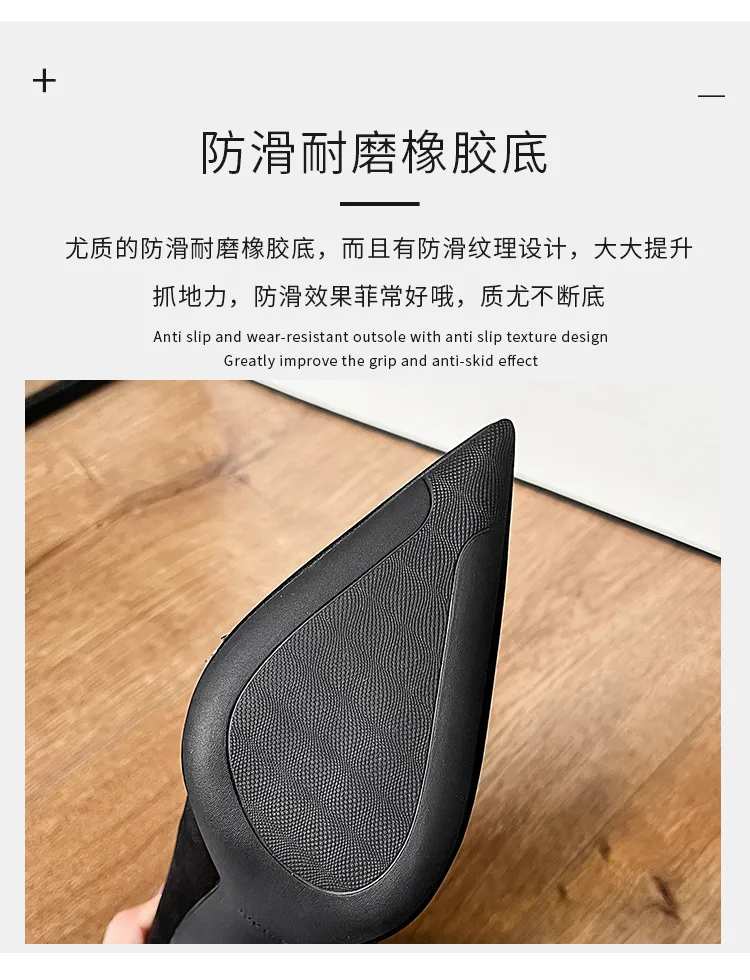 Women's High Heels Stiletto Pointed Toe Satin Rhinestone Elegant French Style Shoes 2025 Spring Autumn New Arrival Party Wedding Prom showcase 10