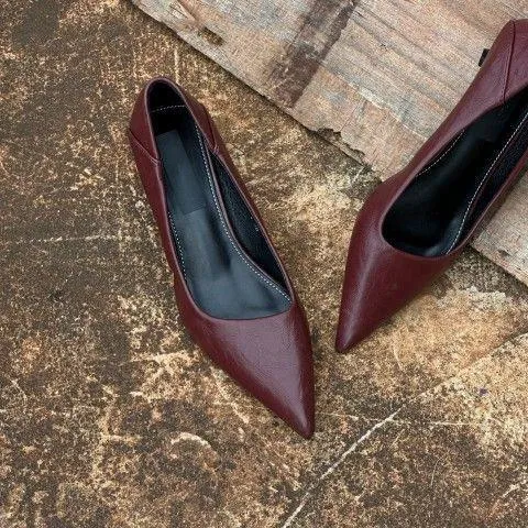 Women's Pointed-Toe Stiletto High Heels - Elegant, Comfortable, Soft Sole Dress Pumps for Parties, Weddings, and Special Occasions showcase 14