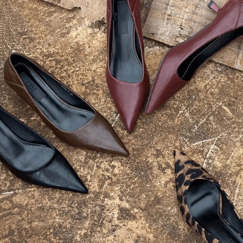Women's Pointed-Toe Stiletto High Heels - Elegant, Comfortable, Soft Sole Dress Pumps for Parties, Weddings, and Special Occasions thumbnail 3