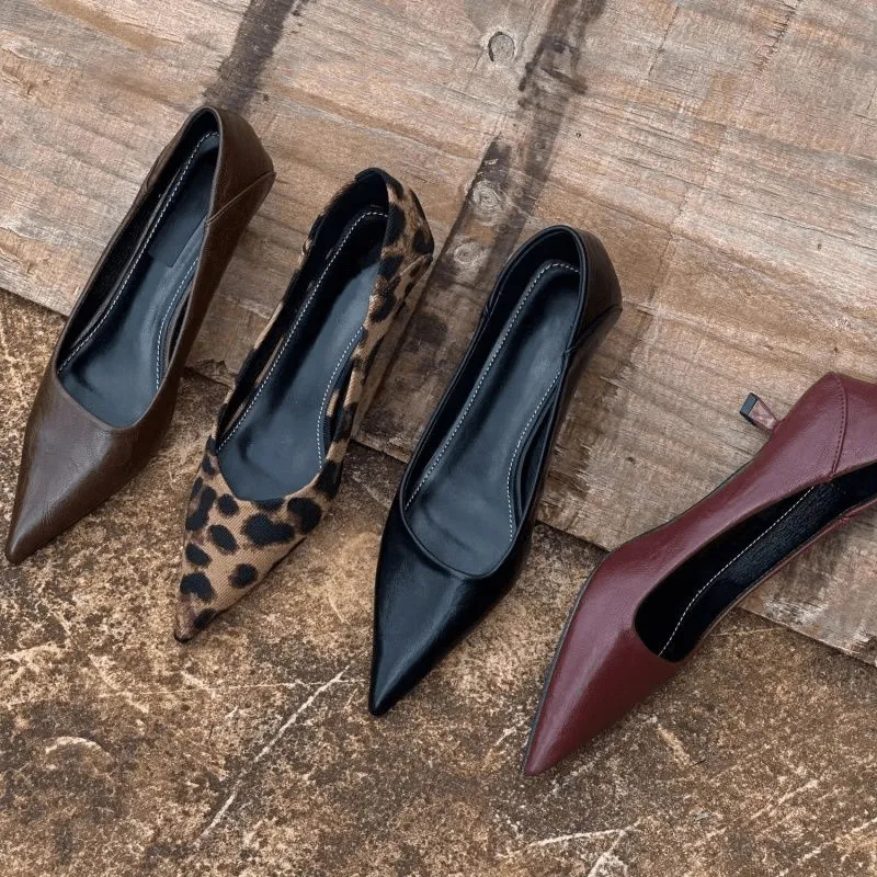 Women's Pointed-Toe Stiletto High Heels - Elegant, Comfortable, Soft Sole Dress Pumps for Parties, Weddings, and Special Occasions showcase 1