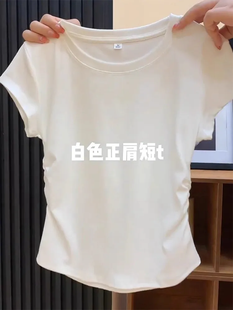 Round Neck - White