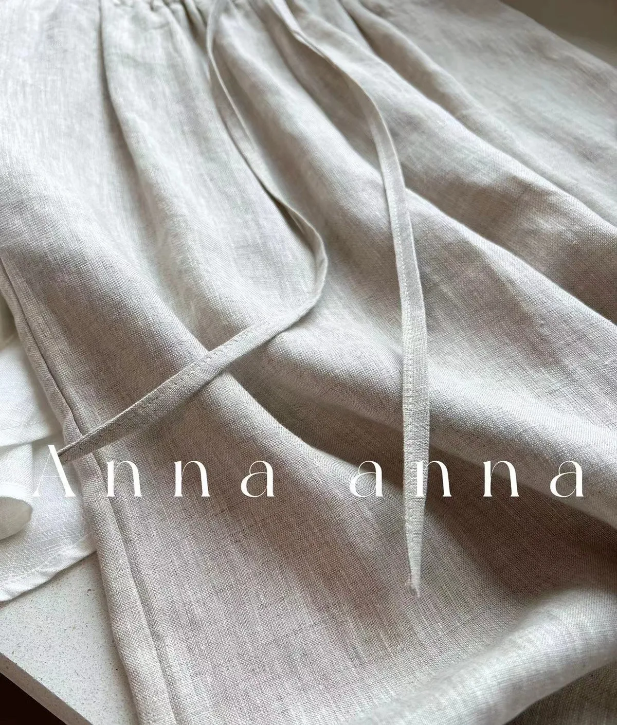 Women's Wide Leg Linen Pants - Tencel Ramie Blend - Summer Casual Trousers - Loose Fit, Comfortable, Stylish - Popular Wutong Style showcase 7