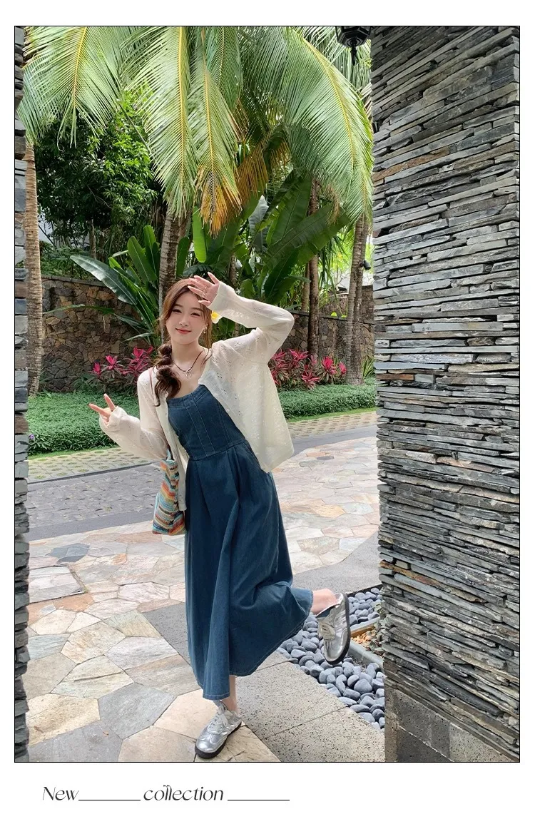Women's Summer Crochet Knit Cardigan - Thin Sun Protection Air Conditioning Shirt, Versatile Loose Fit Outer Top for Chic Slimming Look showcase 6