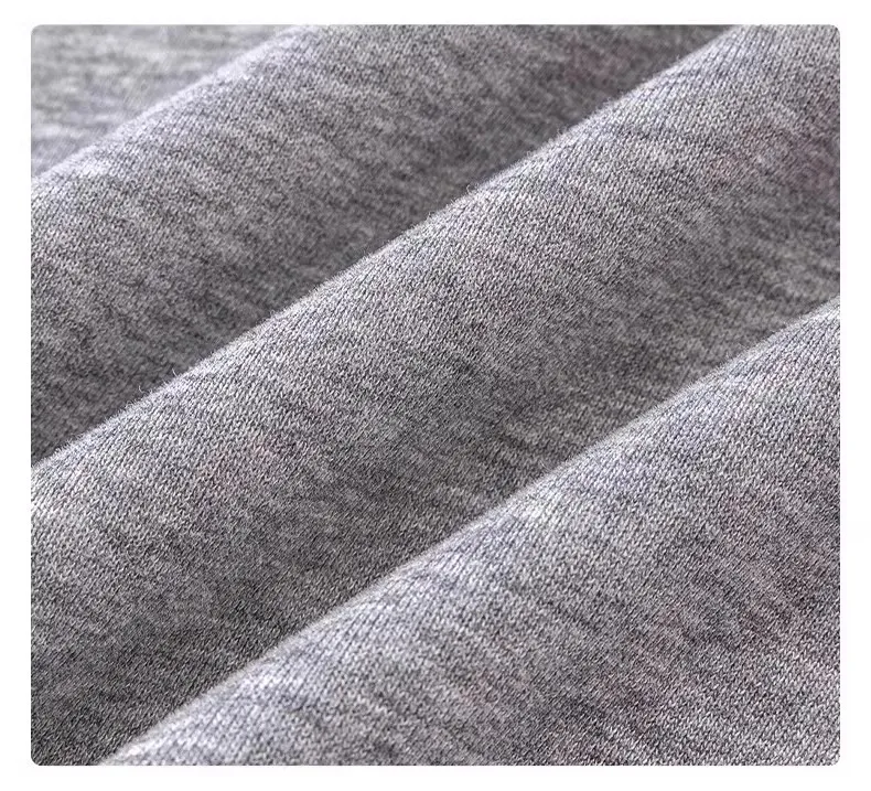 Women's Gray Fleece-Lined Short Sweatshirt - Autumn/Winter Slim Fit Hooded Pullover - Trendy Right Shoulder Design - Warm and Comfortable Inner Wear Top showcase 13