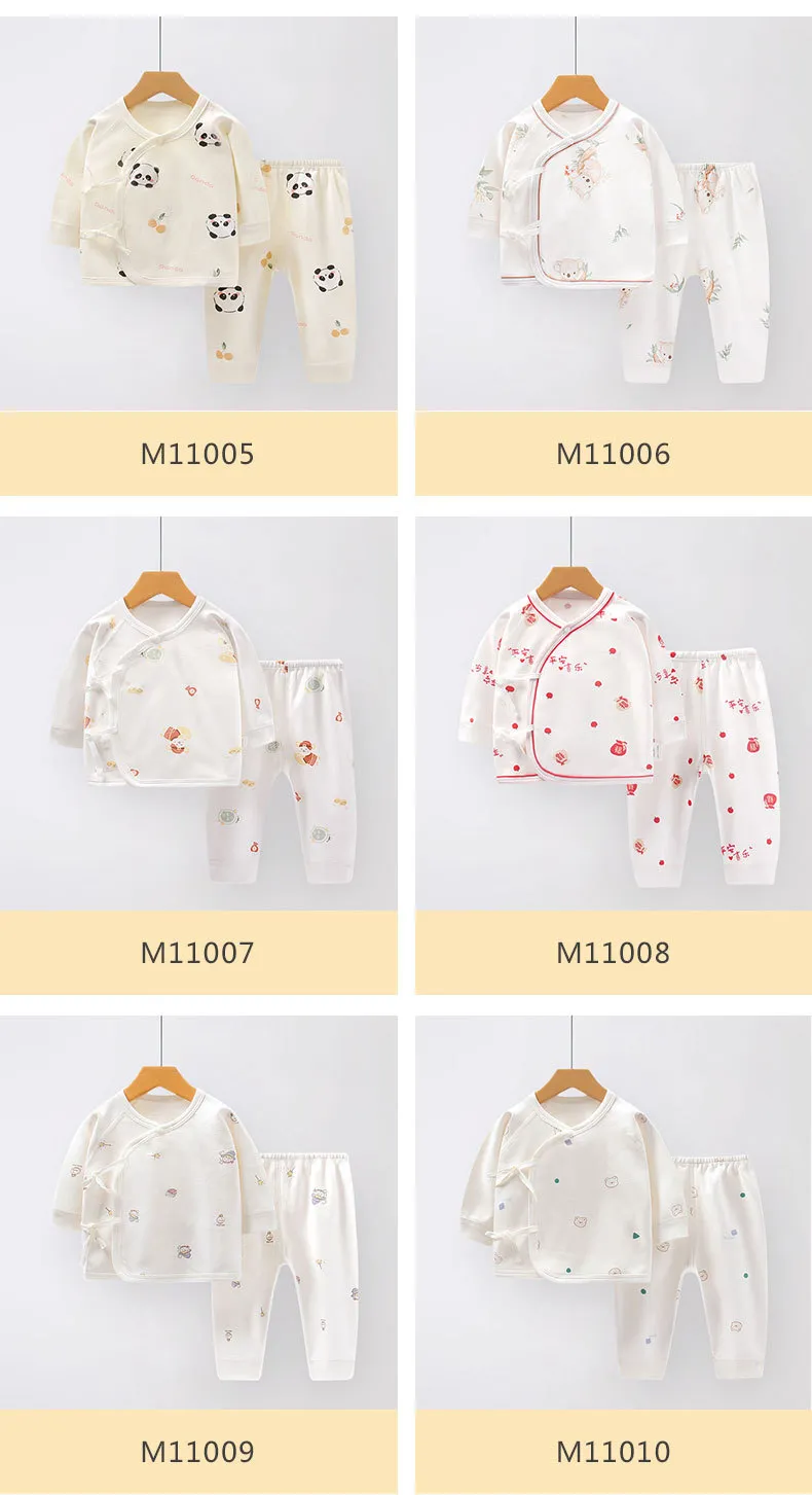 Baby Clothes Set, Pure Cotton Newborn Outfit, Unisex Long Sleeve Base Layer, Class A Quality, Autumn/Spring, Seamless Design, Infant Sleepwear, Baby Shower Gift showcase 14