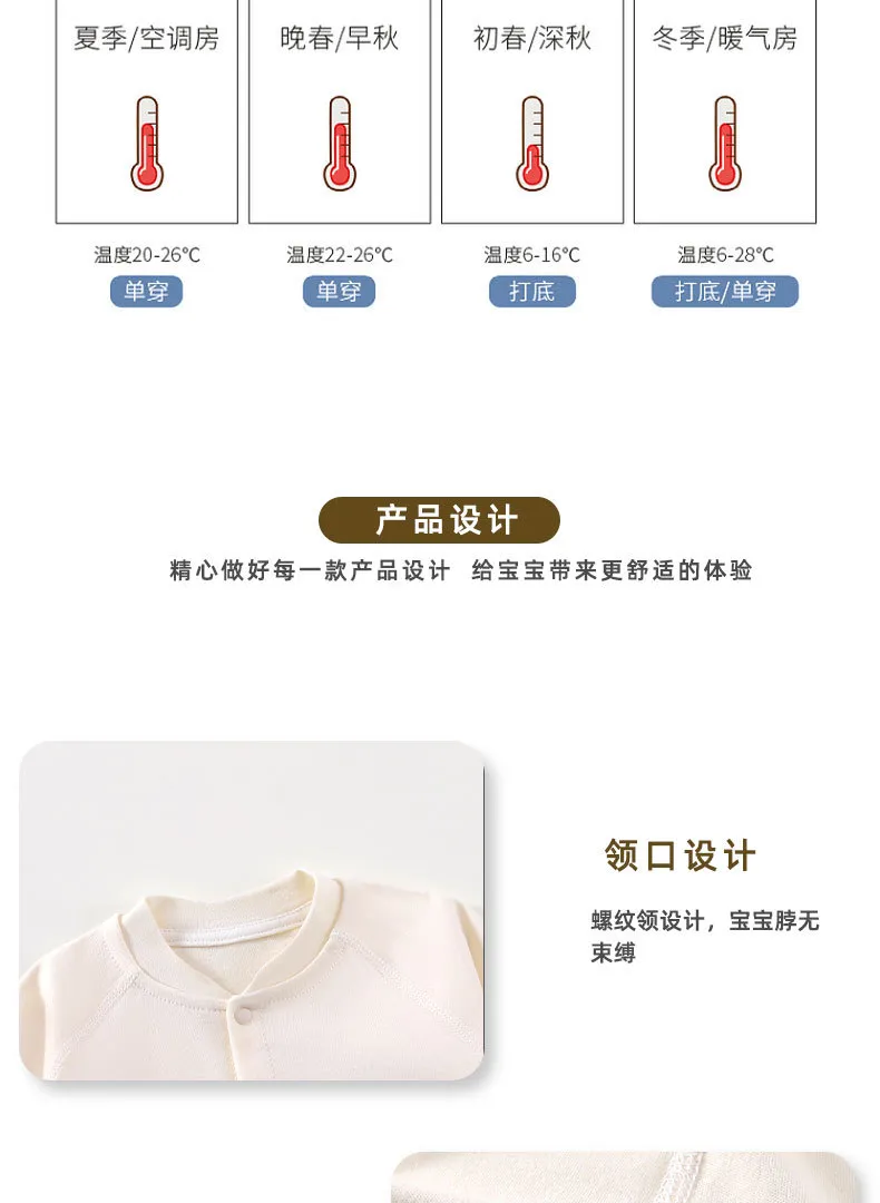 Newborn Baby Jumpsuit Pure Cotton Spring & Fall Outfit - Category A Quality, Soft Clothing for Infants, Perfect for Going Out showcase 4