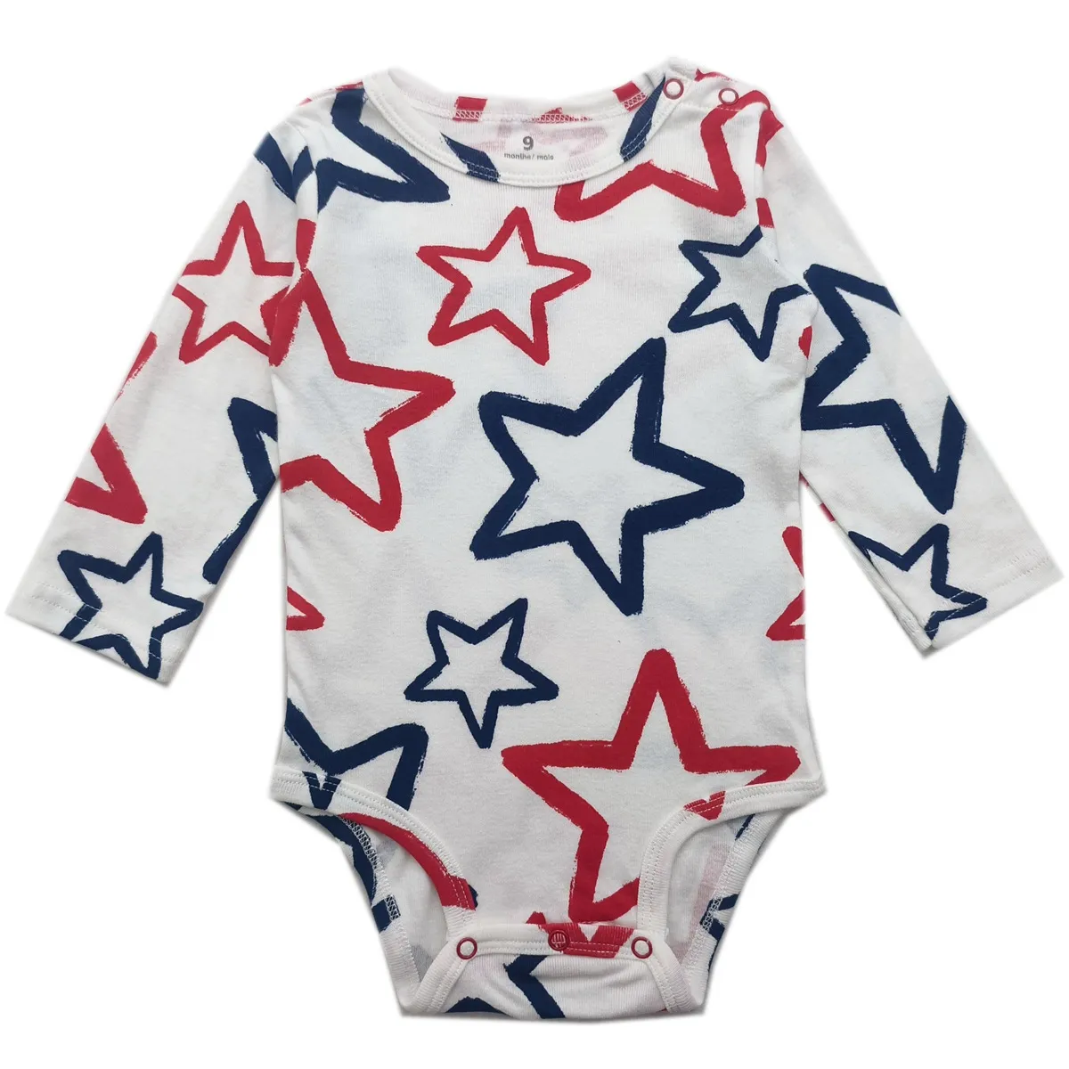 Baby Boys Girls Cotton Floral Cartoon Romper Long Sleeve Triangle Hoodie Jumpsuit Outfit Clothes Set for Infants Toddlers Kids thumbnail 8