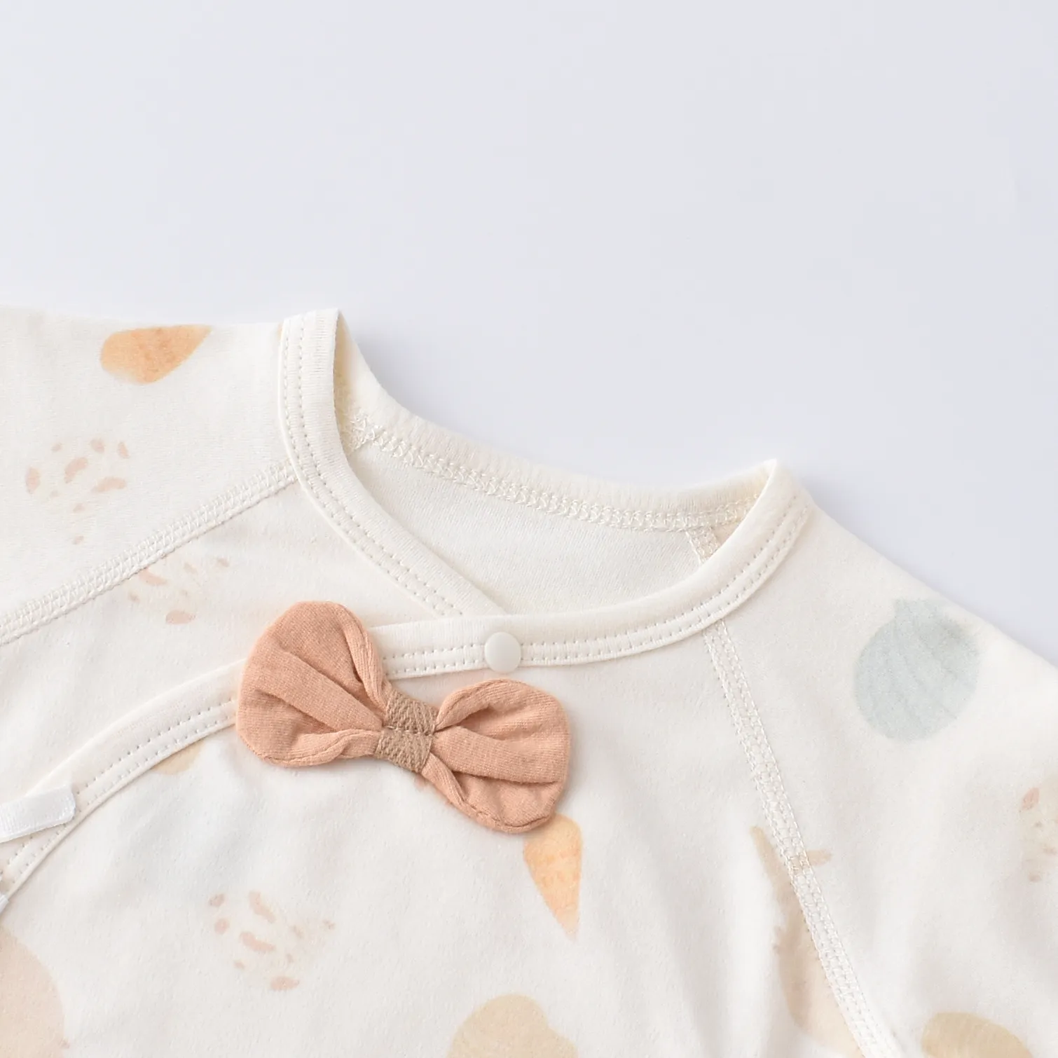 Newborn Baby Cotton Jumpsuit Spring Outfit - Soft, Comfortable, Boneless Design - Perfect Full Moon Gift, Class A Infant Clothing thumbnail 4