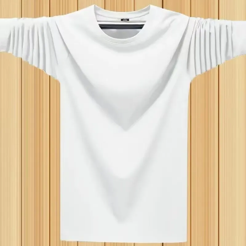 Men's Long Sleeve Base Layer T-Shirt - Casual Autumn Undershirt for Outerwear - Breathable Cotton Blend - Ideal for Spring/Autumn thumbnail 7