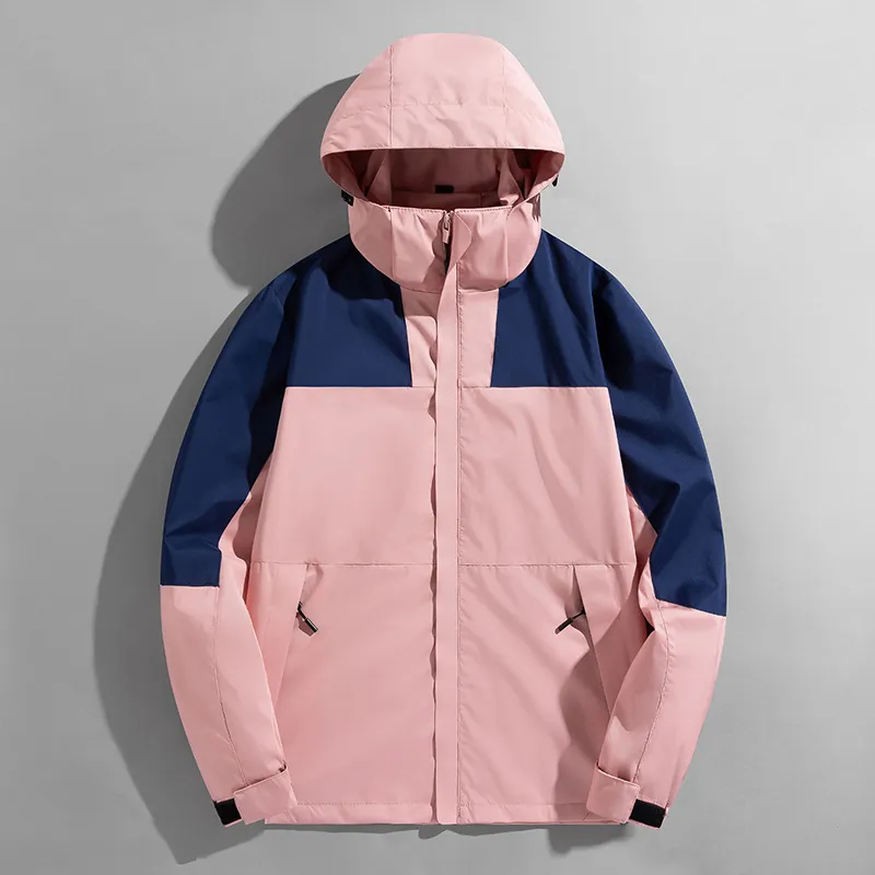 Men's and Women's Lightweight Windproof Waterproof Outdoor Jacket - Spring/Autumn Single Layer - Customizable Couple's Windbreaker thumbnail 8