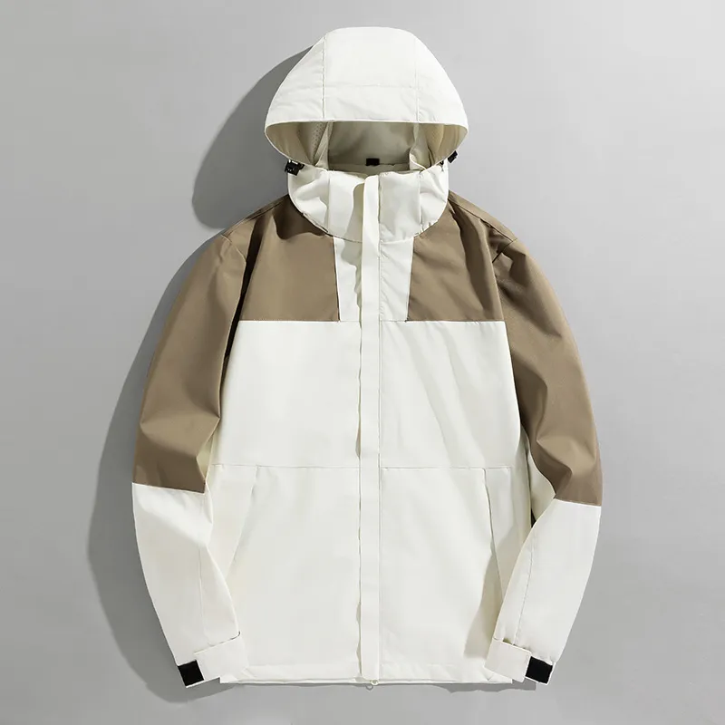 Men's and Women's Lightweight Windproof Waterproof Outdoor Jacket - Spring/Autumn Single Layer - Customizable Couple's Windbreaker thumbnail 6