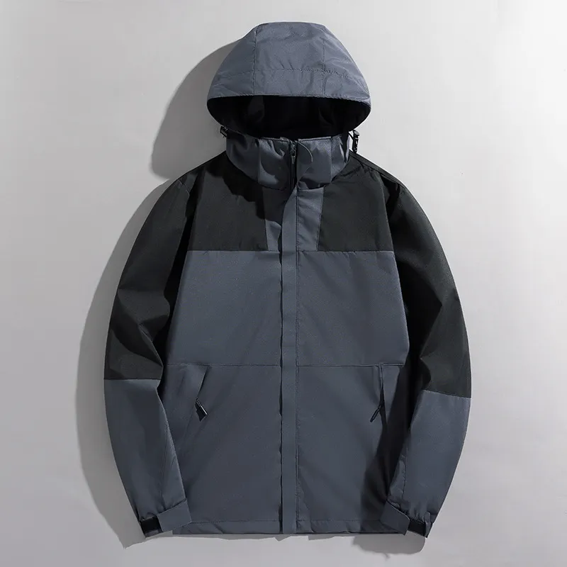 Men's and Women's Lightweight Windproof Waterproof Outdoor Jacket - Spring/Autumn Single Layer - Customizable Couple's Windbreaker thumbnail 10