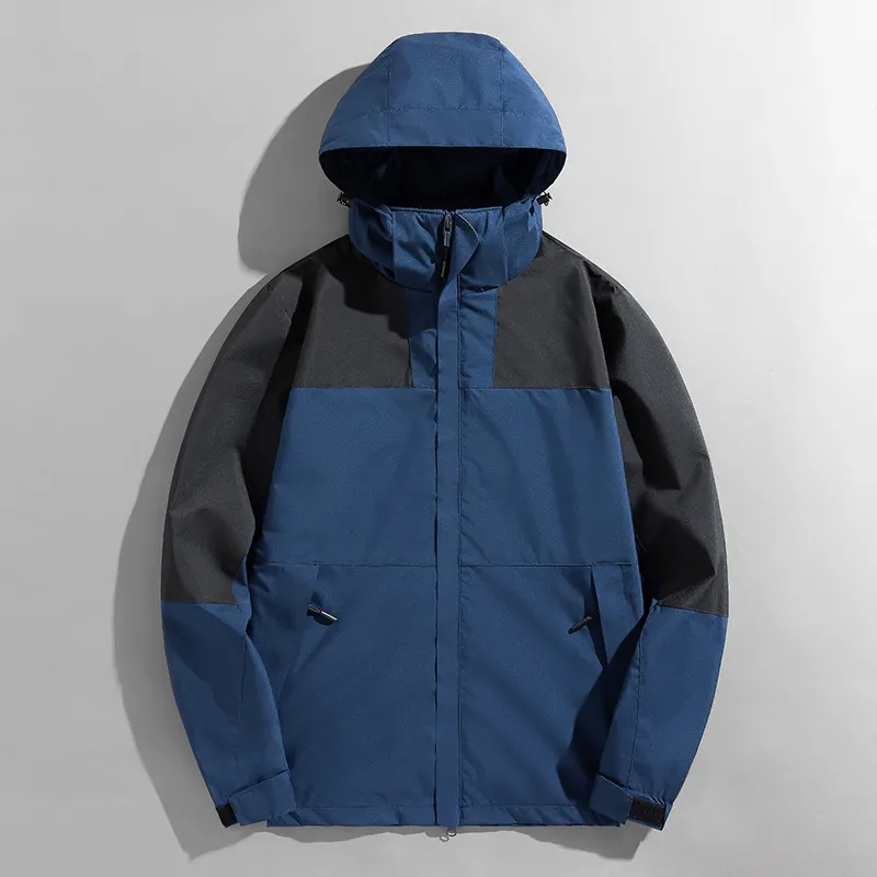 Men's and Women's Lightweight Windproof Waterproof Outdoor Jacket - Spring/Autumn Single Layer - Customizable Couple's Windbreaker thumbnail 7