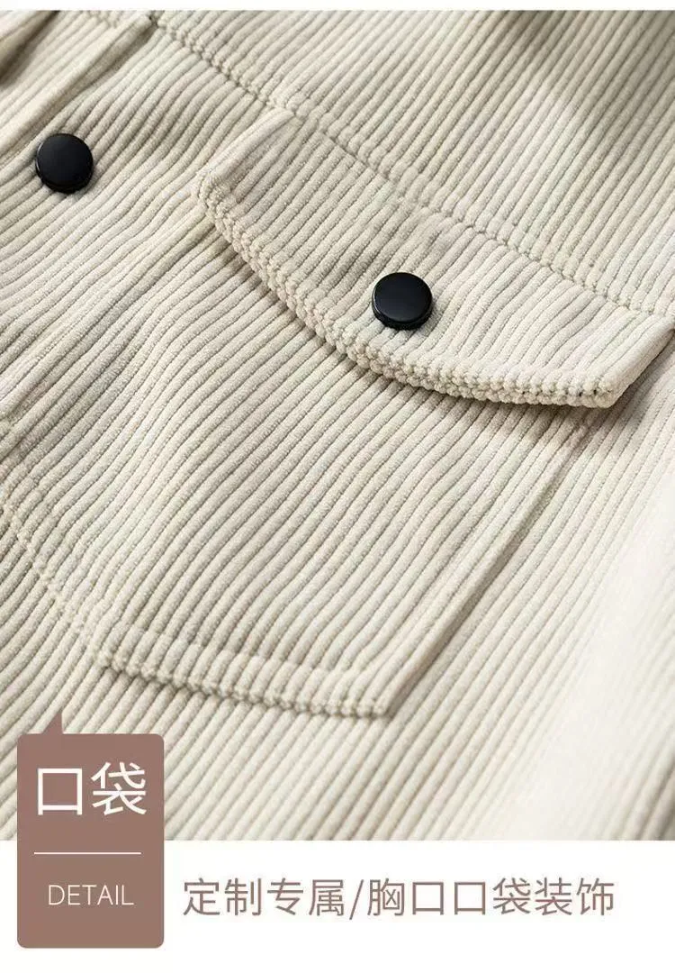 Men's Retro Japanese Casual Jacket Trendy Lapel Workwear Top Versatile Outerwear for Spring Autumn Fashion showcase 13