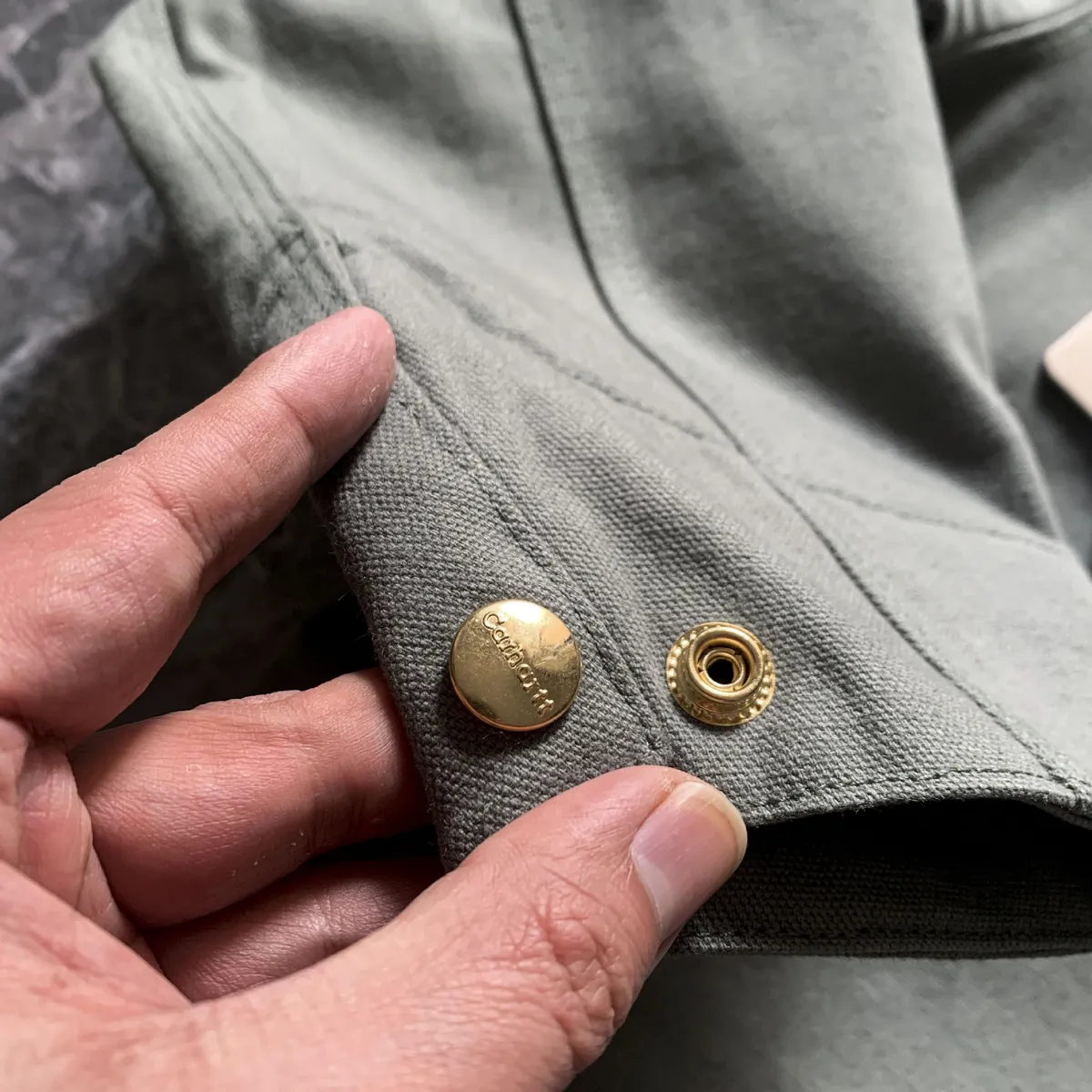 Men's Detroit Style Workwear Jacket with Felt Lining - Casual Lapel Coat, Durable Outerwear for Construction, Mechanics, and Outdoor Work showcase 16